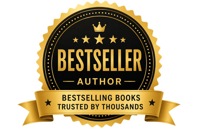 Bestseller Author badge – Bestselling Books trusted by thousands